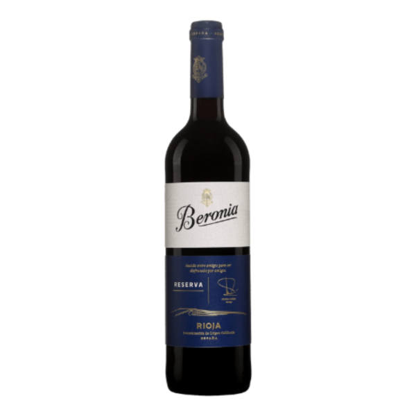 יין ברוניה ריוחה רזרבה (Beronia Rioja Reserva) הוא יין אדום עמוק, אלגנטי ובעל מורכבות יוצאת דופן, המייצג את המסורת והאיכות הבלתי מתפשרת של יקב ברוניה. היין מיוצר מענבים שנבחרו בקפידה מהחלקות הטובות ביותר של היקב, ועובר תהליך יישון ממושך ומדויק בחביות עץ אלון ייחודיות (שילוב של אלון צרפתי ואמריקאי), מה שמעניק לו את חתימת הטעם המזוהה עם יינות הפרימיום של הריוחה. היין מבוסס על הבלנד הקלאסי של האזור, עם דומיננטיות של ענבי טמפרניו. הוא מתאפיין בגוון אדום דובדבן עמוק עם השתקפויות של נופך. באף עולה בוקה עשיר ומורכב של פירות יער שחורים, שוקולד מריר וניחוחות של וניל, קינמון וטבק המגיעים מהיישון הממושך בחביות. בחיך מתקבל יין בעל גוף מלא, טאנינים משיים ומבנה קטיפתי ומאוזן להפליא. הסיומת ארוכה, חמה ומתובלת, ומותירה חותם יוקרתי.