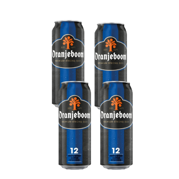 בירה אורנגבום 12% – Oranjeboom 12% Super Strong בירה אורנגבום 12% (Oranjeboom 12% Super Strong) היא בירת לאגר עוצמתית המהווה חלק מסדרת ייצור הפרימיום של המותג ההולנדי הוותיק. גרסה זו מציעה חוויית שתייה אינטנסיבית המיועדת לאלו המחפשים גוף מלא ואחוז אלכוהול גבוה, אך עדיין שומרת על איזון טעמים המאפשר ליהנות מהמורכבות של הלתת והכשות. עם מסורת זיקוק ובישול שמתחילה עוד במאה ה-17, אורנגבום מביאה לשולחן בירה חזקה בעלת אופי אירופאי מובהק. ה-Oranjeboom 12% מאופיינת בצבע ענברי זהוב וברמת סמיכות גבוהה יותר מבירות לאגר רגילות. היא מציעה שילוב מרתק בין מתיקות דגנית מורגשת לחמימות אלכוהולית מלטפת, מה שהופך אותה לבירה אידיאלית ללגימה איטית ומחושבת. זוהי בחירה מצוינת עבור חובבי בירות חזקות המעריכים משקה בעל "משקל" ונוכחות דומיננטית בחך.