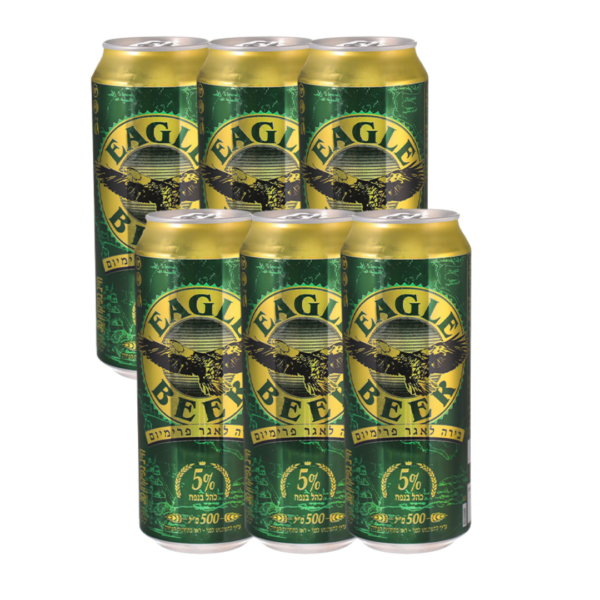 בירה איגל ירוק – Eagle Green Lager בירה איגל ירוק (Eagle Green) היא בירת לאגר בהירה בסגנון אירופאי, המעניקה חוויית שתייה מרעננת, מאוזנת וקלילה במיוחד. הבירה עוצבה כדי להתאים לאלו המחפשים משקה פריך ונגיש, כזה שמלווה בצורה מושלמת מפגשים חברתיים, אירועים תחת כיפת השמיים או רגעים של מנוחה בסוף היום. היא בולטת בצבעה הזהוב וביכולתה לספק רעננות מקסימלית בכל לגימה. הבירה מיוצרת בתהליך תסיסה מבוקר המבטיח צלילות גבוהה וגיזוז עדין המדגיש את טעמי הלתת. איגל ירוק נחשבת לבירה ורסטילית מאוד בזכות פרופיל הטעמים הנקי שלה, המשלב בין רכיבים איכותיים לבין סיומת חלקה שאינה מכבידה על החך.