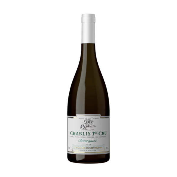 דומיין דה שאטיון שאבלי פרמייר קרו 750 מ"ל | Domaine de Chatillon Chablis Premier Cru דומיין דה שאטיון שאבלי פרמייר קרו (Domaine de Chatillon Chablis Premier Cru) הוא יין לבן יבש ויוקרתי המיוצר באזור שאבלי (Chablis) שבצפון חבל בורגון (Burgundy), צרפת. יין זה משתייך לקטגוריית הפרמייר קרו (Premier Cru) – סיווג איכות גבוה ויוקרתי המוענק רק לכרמים נבחרים וספציפיים באזור, המאופיינים בתנאי טרואר אופטימליים. הכרמים שוכנים על מדרונות בעלי חשיפה מרבית לשמש ונהנים מקרקע יציבה ועשירה מסוג קימרידג'יין (Kimmeridgian limestone) – אדמת אבן גיר עתיקה המורכבת ממאובני צדפות ימיות, המעניקה ליינות את המורכבות והמינרליות המפורסמת שלהם. היין מיוצר מ-100% ענבי שרדונה (Chardonnay) שנבצרו בבשלות מלאה ומאוזנת. בהתאם למסורת הצרפתית וסגנון הדומיין, תהליך הייצור משלב תסיסה קפדנית, שלאחריה חלק מהיין עשוי לעבור התבגרות ממושכת על המשקעים (On the lees) במכלי נירוסטה מבוקרים, ולעיתים שילוב מעודן של חביות עץ אלון צרפתי ישנות. תהליך זה שומר על החמיצות הטיפוסית של אזור שאבלי, אך מעניק ליין מרקם עשיר, עומק ופוטנציאל התיישנות והשתבחות של מספר שנים בבקבוק. פרופיל טעם ומאפיינים ארומטיים ניחוח (Aroma): פרופיל ארומטי מורכב, אלגנטי ורב-שכבתי. ניחוחות עזים של פירות פרדס בהירים (תפוח עץ צהוב, אגס ובשר אפרסק לבן), קליפות הדרים משולבים עם ניואנסים מעודנים של שקדים קלויים, פרחי יסמין ורקע מינרלי דומיננטי של גיר וצור. טעם (Palate): גוף בינוני עד מלא, בעל מרקם קטיפתי, עגול ושומני קלות. בחיך מורגש איזון מדויק בין מורכבות פירותית עשירה לחמיצות גירנית, פריכה וחדה, המעניקה ליין מבנה רחב, אלגנטי ומאוזן מאוד. סיומת (Finish): סיומת ארוכה מאוד, מתמשכת ומורכבת, המותירה תחושה יבשה ונקייה עם עקבות של מליחות ים עדינה, מינרליות מודגשת ורמזים לחמאה עדינה. צבע: גוון זהב קש בהיר, עמוק, צלול ובוהק עם השתקפויות מוזהבות.