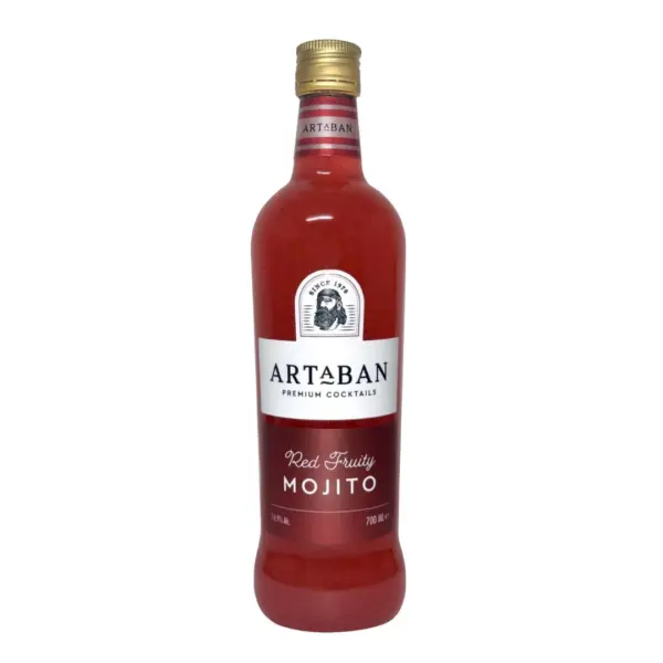 ארטבן רד מוחיטו (Artaban Red Mojito Cocktail) הוא וריאציה נועזת, פירותית וצבעונית על קוקטייל המוחיטו הקלאסי. המשקה משלב את הבסיס המוכר והאהוב של רום, ליים ונענע, יחד עם טוויסט מתפרץ של פירות יער אדומים (כמו תות שדה, פטל או חמוציות). זהו קוקטייל מוכן לשתייה (Ready to Drink - RTD) שמביא חוויית בר אופנתית ישירות אל הבקבוק – ללא צורך במצרכים מורכבים, כותש קרח או ידע במיקסולוגיה. הוא פונה במיוחד לקהל צעיר שמחפש משקה קליל, מתקתק ומרענן עם נוכחות ויזואלית חזקה. פרופיל טעם וארומה המשקה מציע פרופיל פירותי עשיר, המאזן בין המתיקות של הפרי האדום לחמיצות המעוררת של הליים: רשמי טעימה: בעל צבע אדום-רובי עז, ססגוני ומזמין. באף מתפרצות ארומות עשירות של תות שדה ופטל בשל, השזורות ברעננות הברורה של נענע קצוצה וקליפת ליים. בפה המרקם זורם וחנפני; המתיקות של פירות היער מקבלת קונטרה מצוינת מהחמיצות הלימונית הפריכה, והסיומת נקייה, פירותית ומרעננת מאוד.