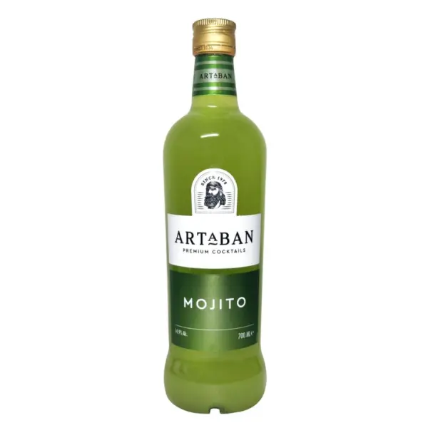 ארטבן מוחיטו (Artaban Mojito Cocktail) הוא קוקטייל מוכן לשתייה (Ready to Drink - RTD) מרענן וקיצי במיוחד. הוא מציע את השילוב הקלאסי והאהוב של קוקטייל המוחיטו המפורסם – המבוסס על רום, ליים ונענע – בבקבוק נוח ונגיש, ללא צורך במצרכים, כותש או ידע במיקסולוגיה. זהו מוצר צעיר, קליל ומבוקש מאוד (Volume Driver), שמתאים במיוחד למסיבות, פיקניקים, ימי הולדת, חוף הים או לאירוח מהיר בסופי שבוע מבלי לשבור את הראש. פרופיל טעם וארומה המשקה מכוון לחוויית שתייה מרעננת, קריספית וקלילה, שמזכירה מוחיטו שנמזג בבר בחוף הים: רשמי טעימה: בעל גוון ירקרק-בהיר אופייני וצלול. באף עולות ארומות דומיננטיות ומתפרצות של נענע רעננה, קליפת ליים חמצמצה ומתיקות קלה ברקע. בפה המרקם זורם וכיפי, ומציג איזון מושלם בין החמיצות הלימונית המעוררת, המתיקות של הסוכר והאופי הנקי של הרום. הסיומת נקייה, חיונית ומרעננת מאוד.